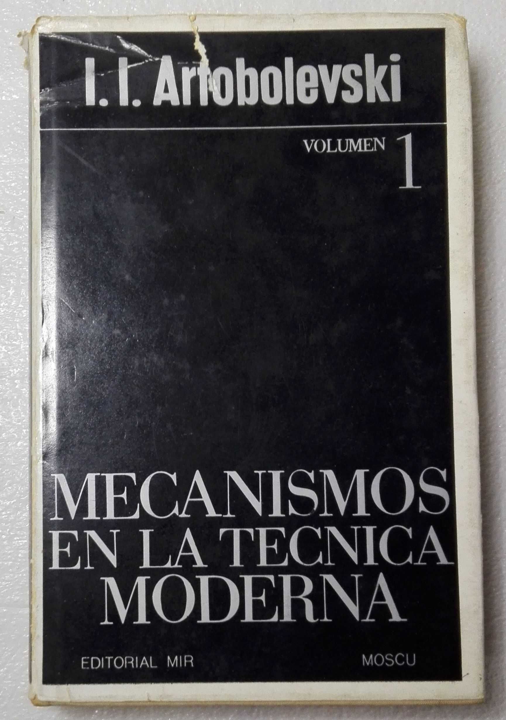 Livro Mecanismos en la Tecnica Moderna (volume 1)