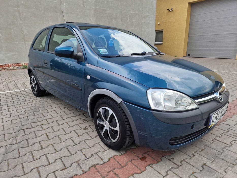 Opel Corsa C 2000r 1.0 benzyna + LPG wspomaganie el szyby szyberdach