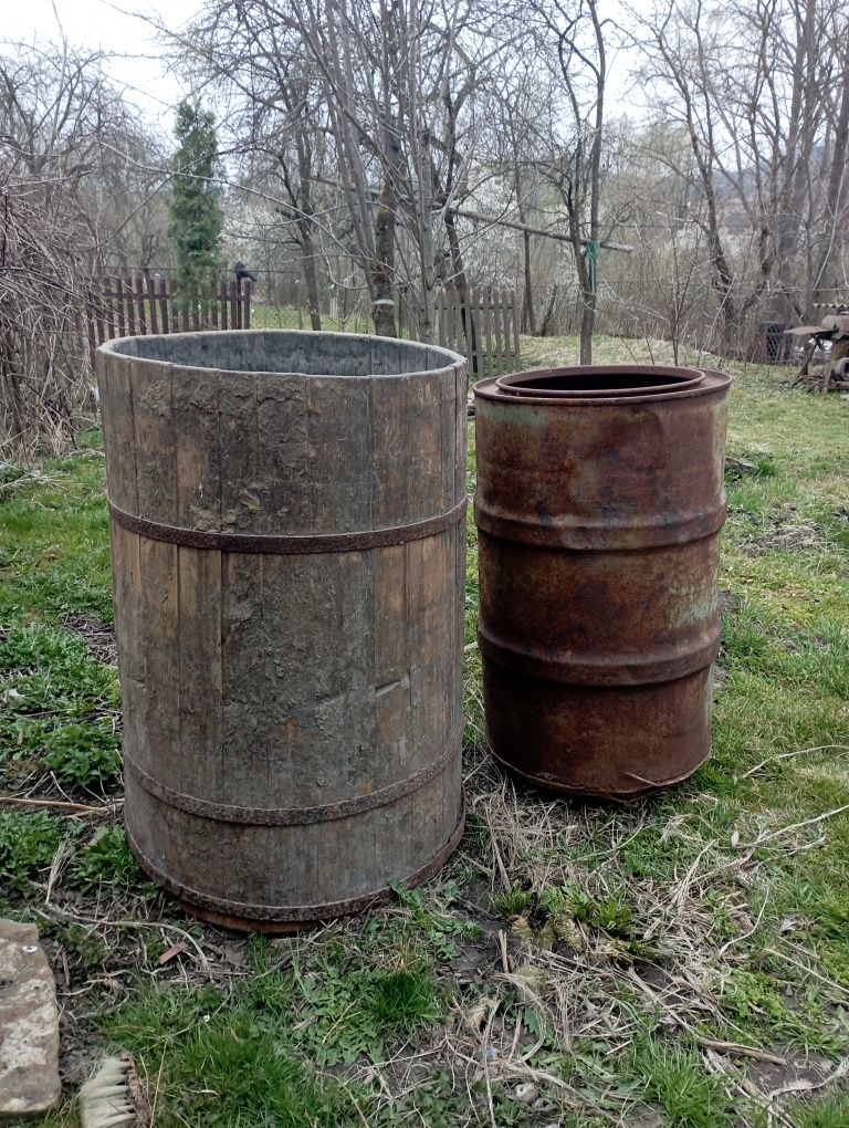 Продам  дерев'яні бочки,корита ступи,масляницв