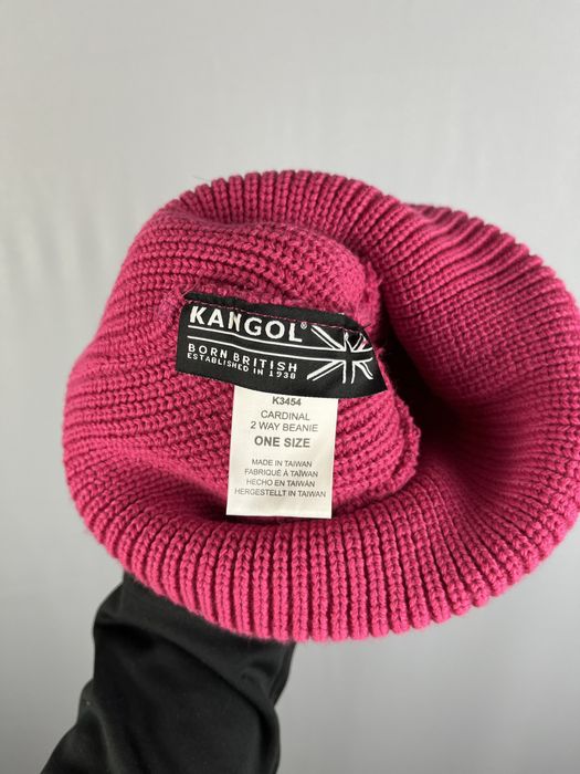 Шапка Kangol CARDINAL 2 Way Beanie  рожева One Size