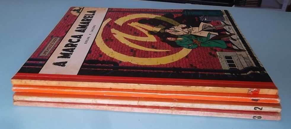 Blake e Mortimer, 1ª Edição COMPLETA em Portugal Editorial Verbo 1970