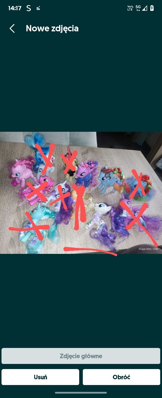 Figurki kucyków pony