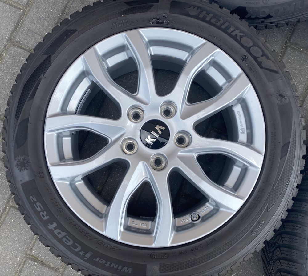 Alufelgi z oponami 205/55 R16 Kia Ceed Optima Soul Hyundai I30