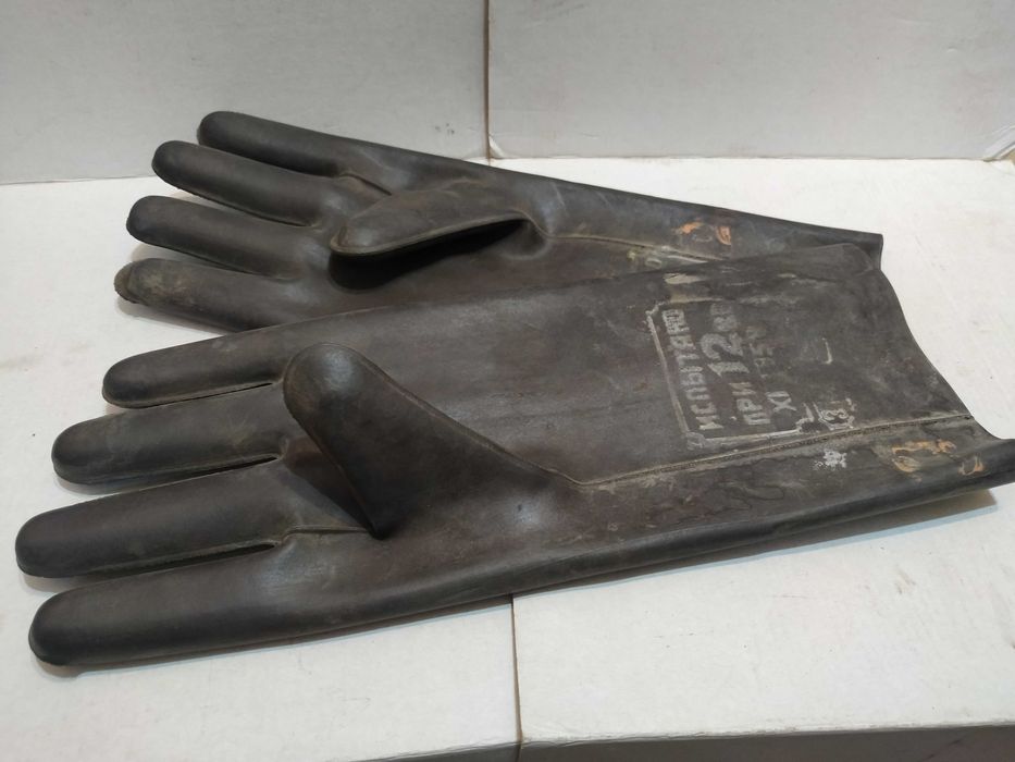 перчатки диєлектрические