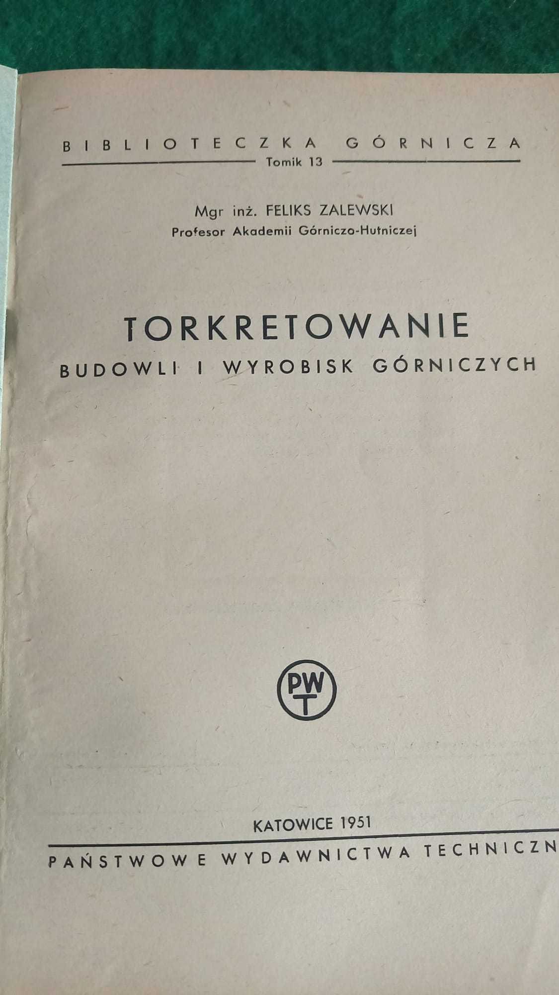 Torkretowanie budowli i wyrobisk górniczych, exlibris.