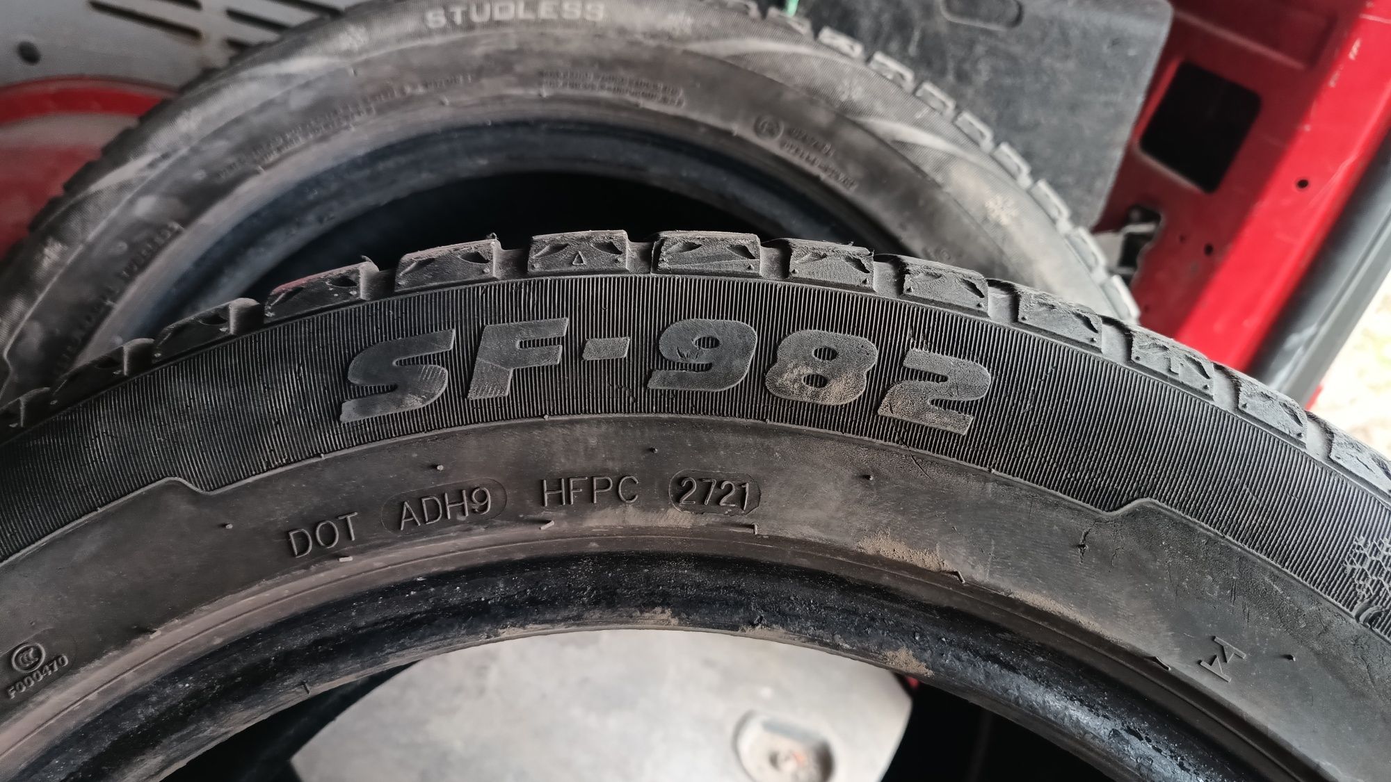 2 opony zimowe 27/2021 Sunfull SF-982 215/55R17 98 H wzmocnienie (XL)