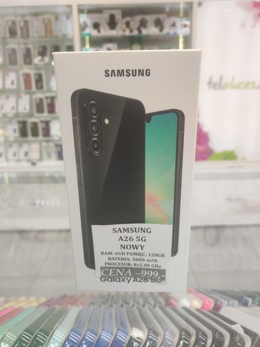 Samsung A26 5G 128GB NOWY Telakces Felicity *Raty 0%