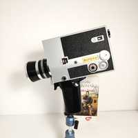 Japońska kamera filmowa Super 8 z 1967 roku CINEMAX C-301 wraz z torbą