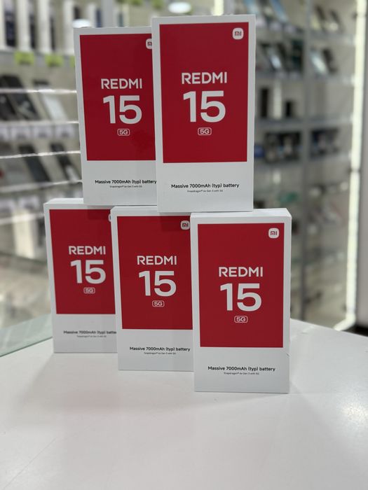 Redmi 15 black 5G 8/256gb Piotrkowska 136 w bramie 699zl