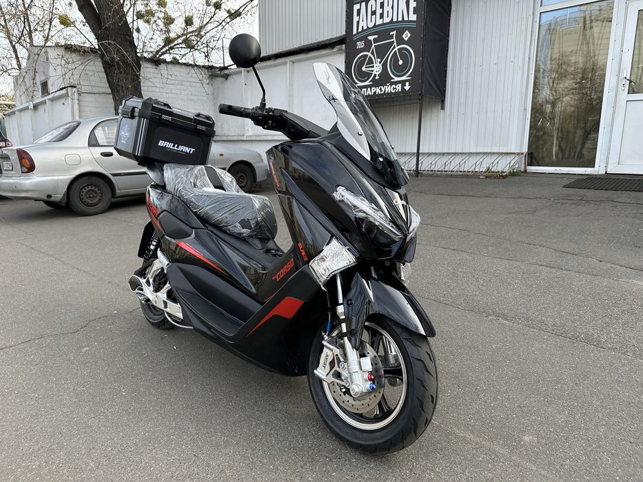 Електричний мопед Corso Brilliant BR-808123 (2000W 72V/32Ah)