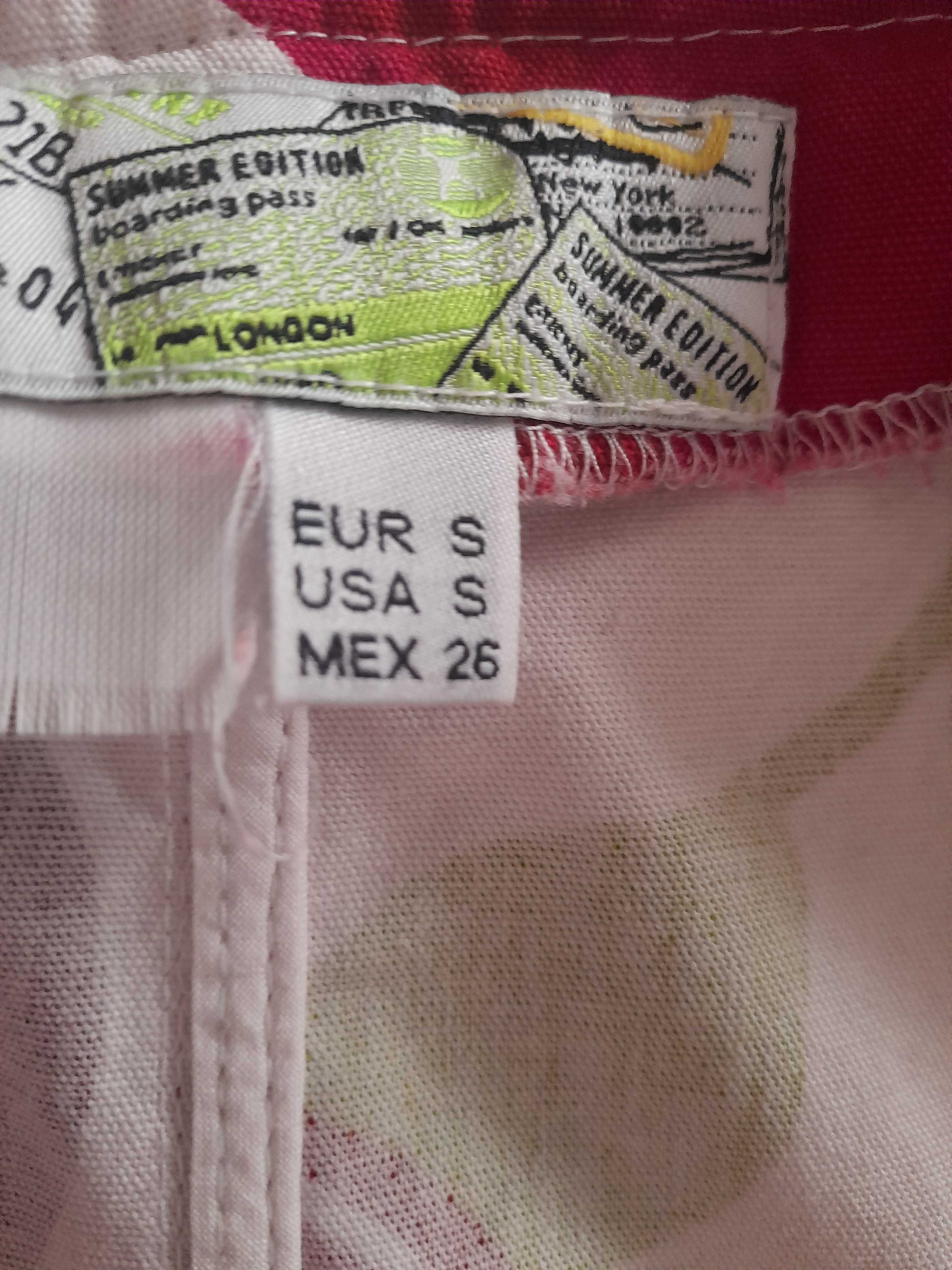 Colete florido em tons variados