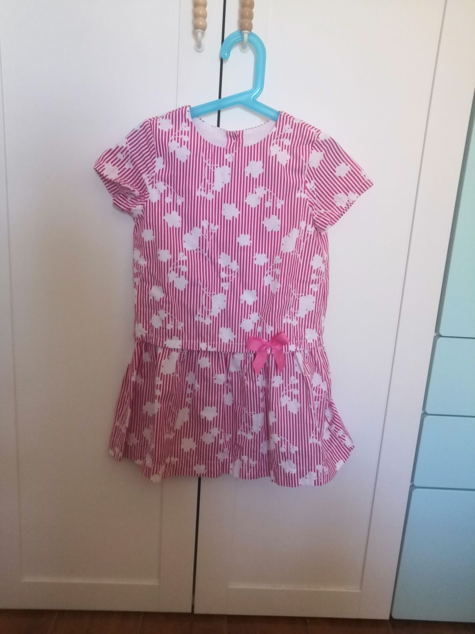 vestido cor de rosa chicco