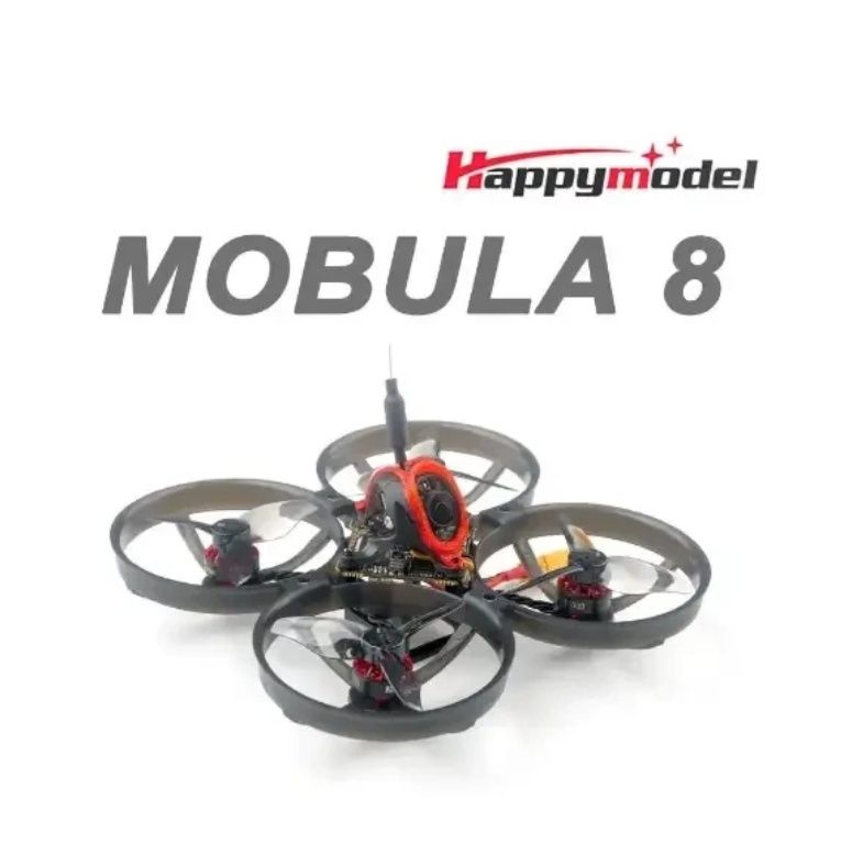 Квадрокоптер Happymodel Mobula8 ELRS 1-2S FPV 85мм