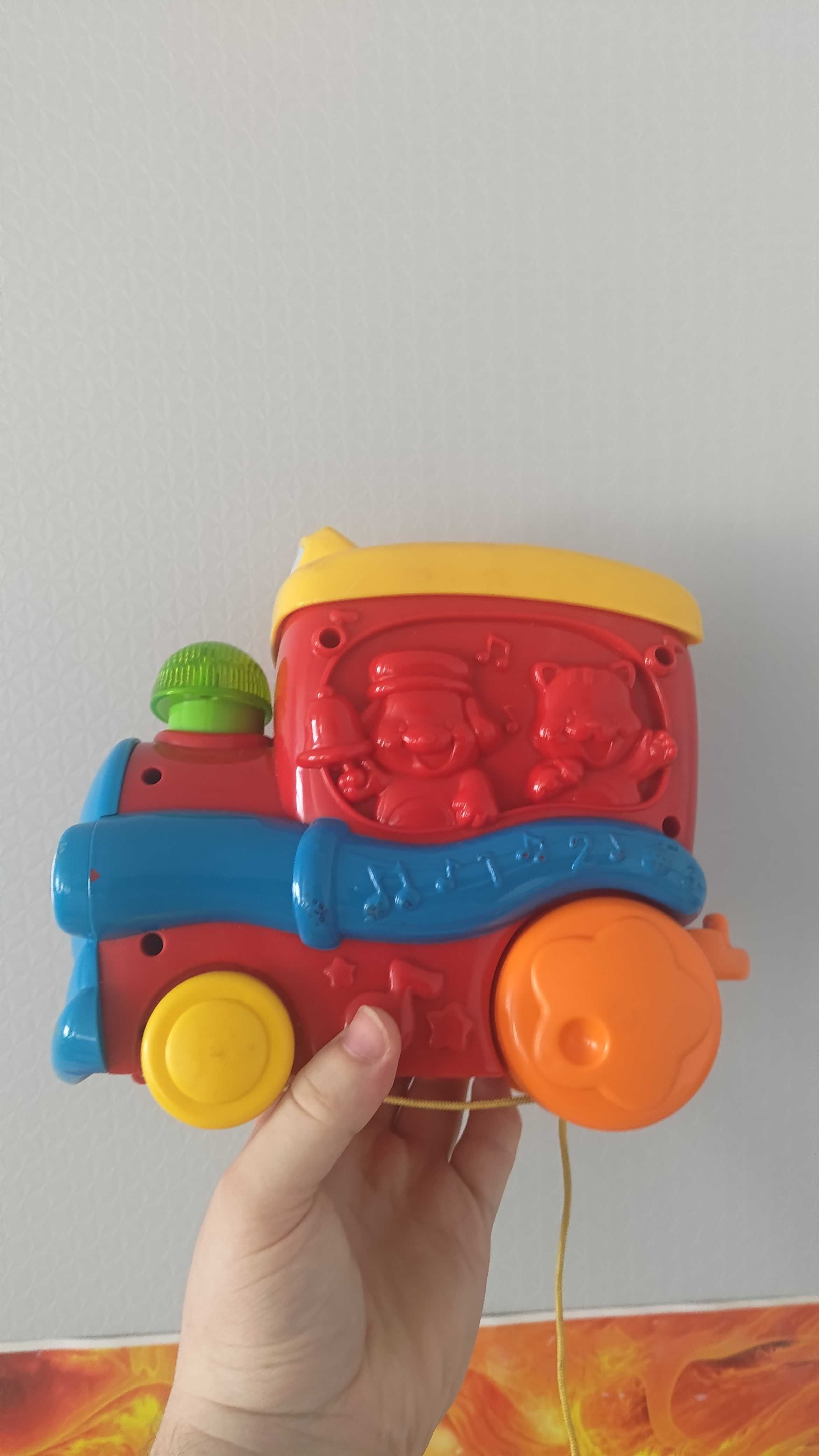 VTech Musical Fun Choo Choo Train Music Talks Train Sounds.поезд.