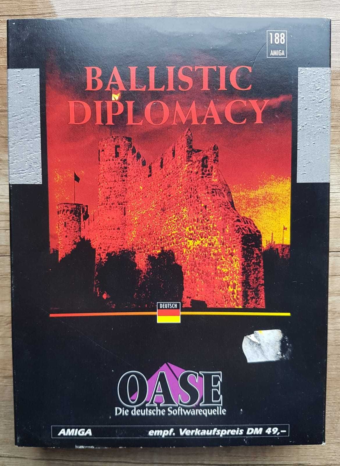 Ballistic Diplomacy gra Amiga prezent NIE DZIAŁA