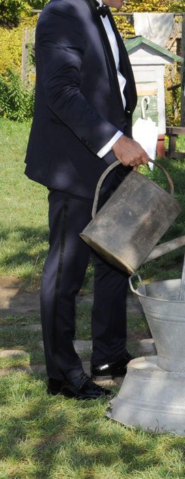 Bytom smoking garnitur męski ślubny