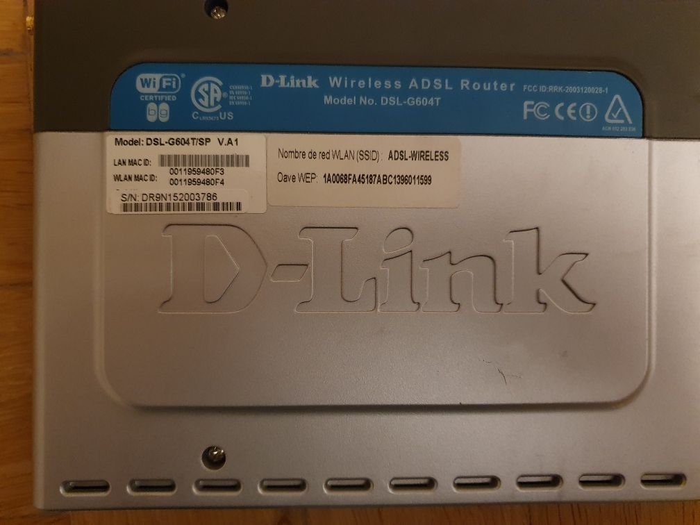 Router D-link tylko funkcja Switch 4port