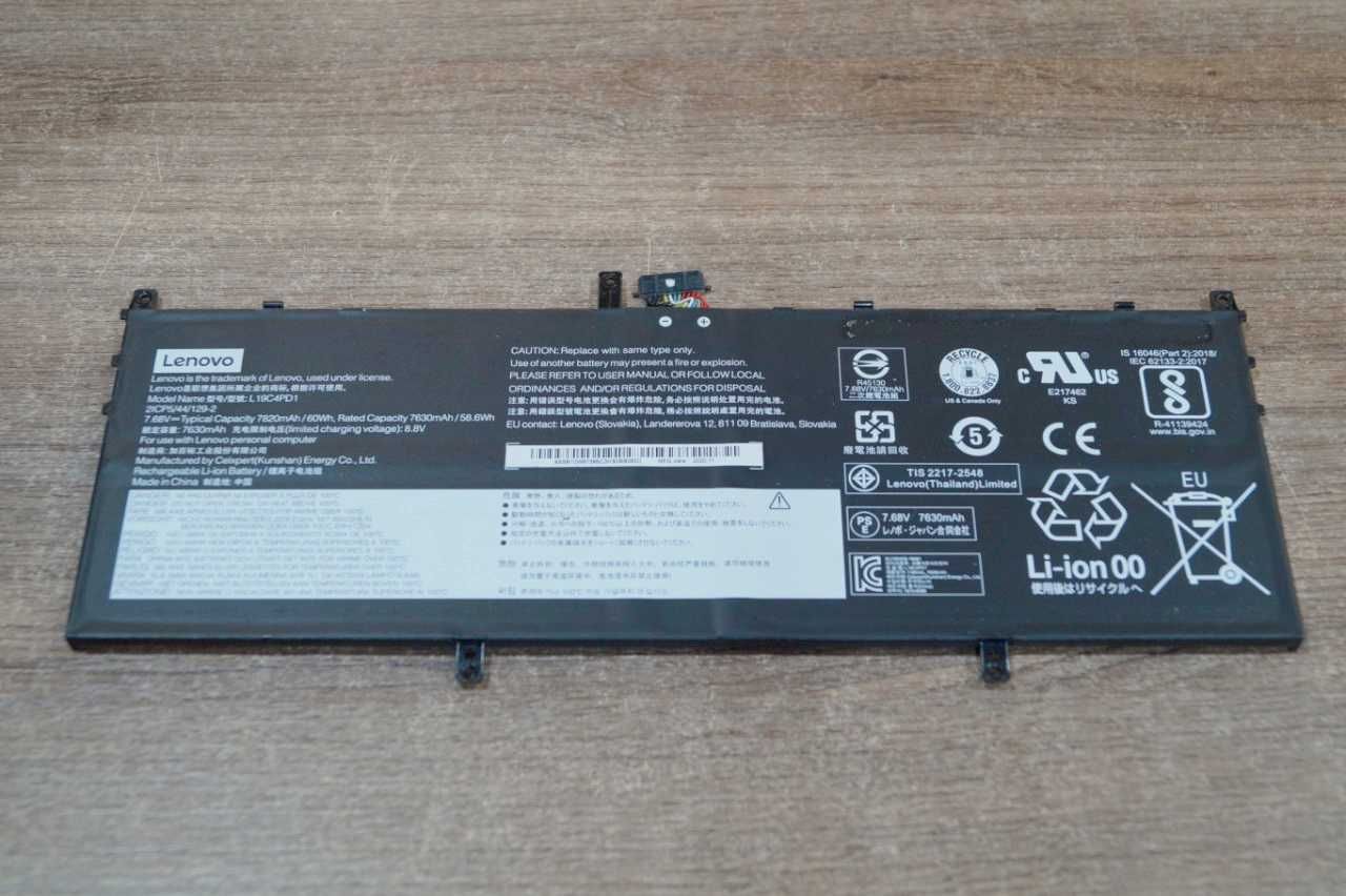 Батарея для LENOVO YOGA 6 13ARE05 /L19D4PD1 /L19C4PD1/ L19M4PD1