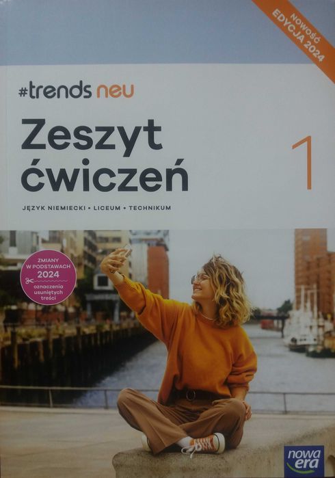 #trends neu 1 LO Zeszyt ćwiczeń Nowa Era. Edycja 2024