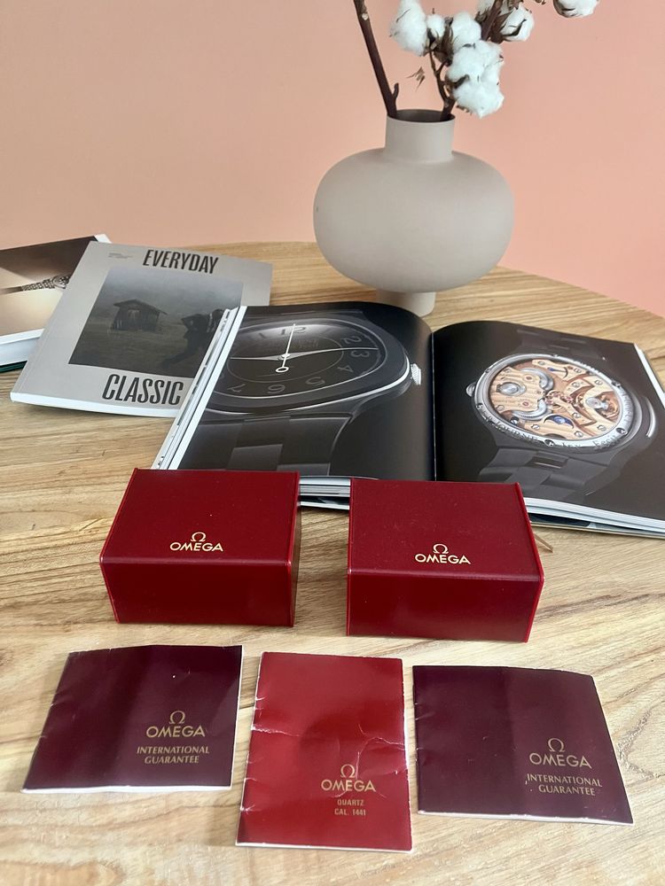 Zestaw 2x fullset Omega Seamaster Polaris (396.1022 i 735.1022)