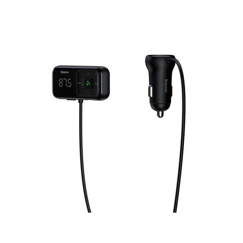 Transmiter FM Baseus S-16 2xUSB MicroSD, Bluetooth, Aux