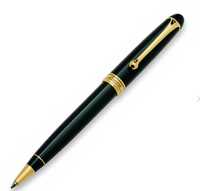 Aurora 88 Ballpoint Pen in Black Resin & Gold Plated Original (Аврора