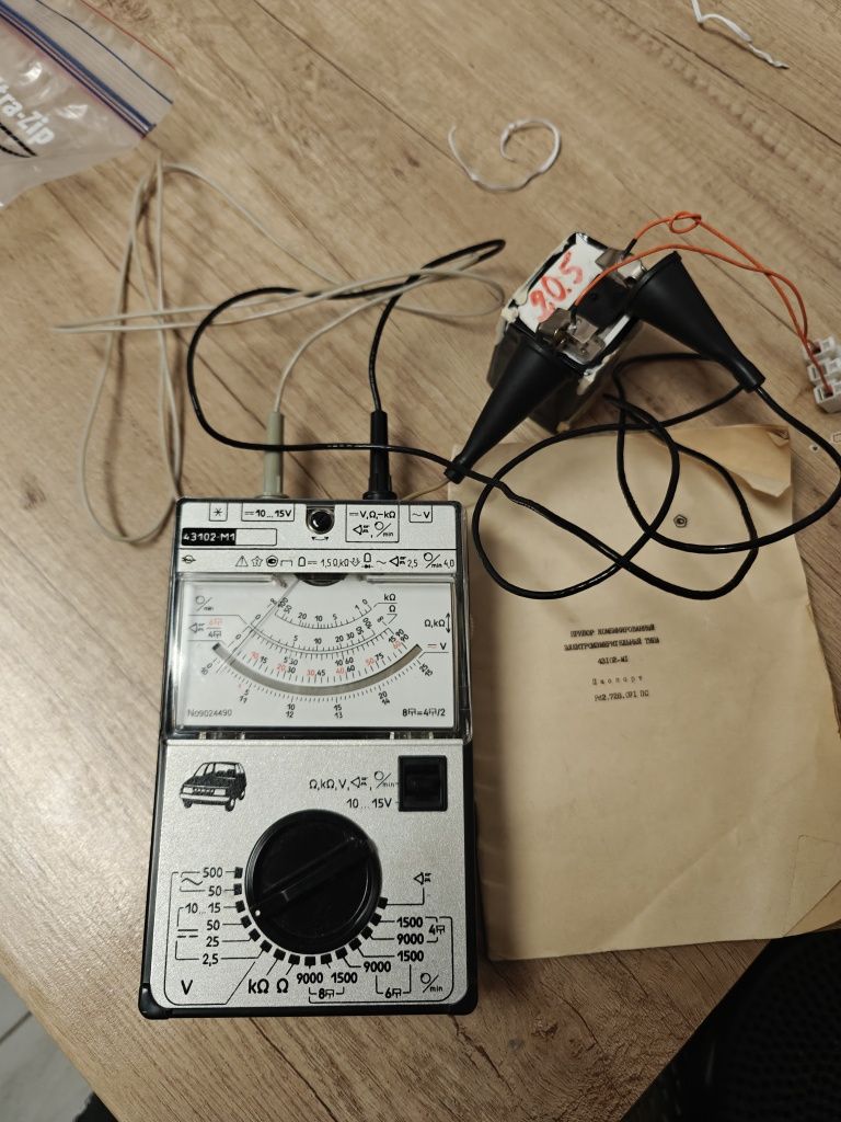 Multimetr analogowy PRL 43102-m1