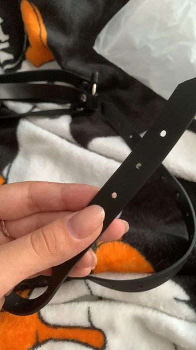 Черная портупея на бедра гартеры регулируемые ремни на попу эко кожа