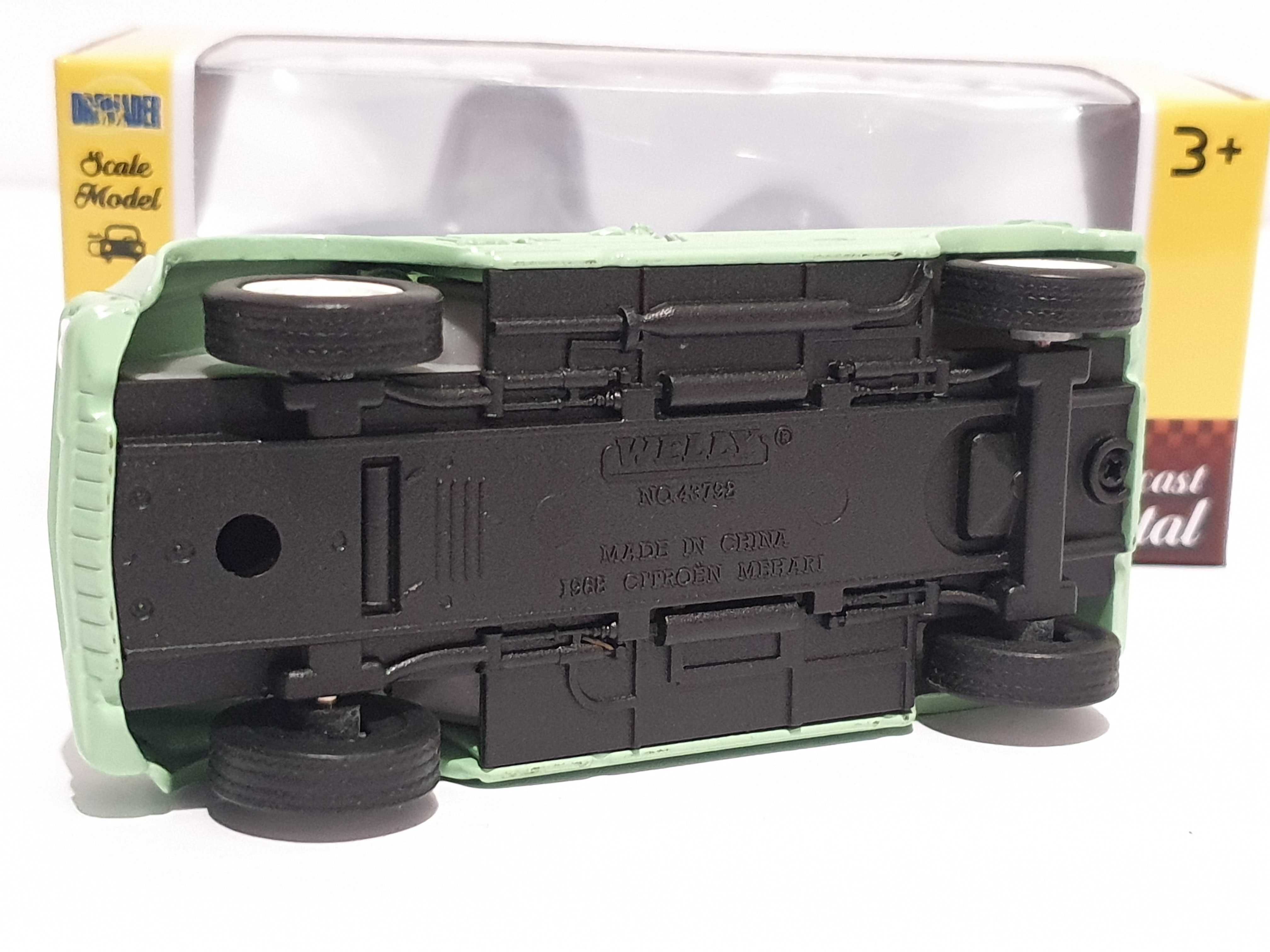 CITROEN MEHARI 1968 WELLY auto samochod 1/34 metal Nowy