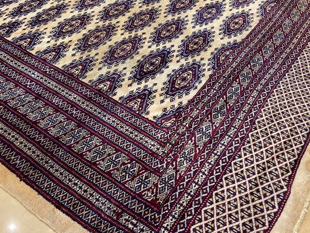 Buchara Pakistan 268 # 168 Ręcznie tkany dywan orientalny - wełniany