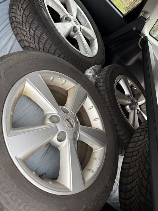 Диски титанові R-17/5/114.3+ резина шини 215/60/r-17(2022 pik)!