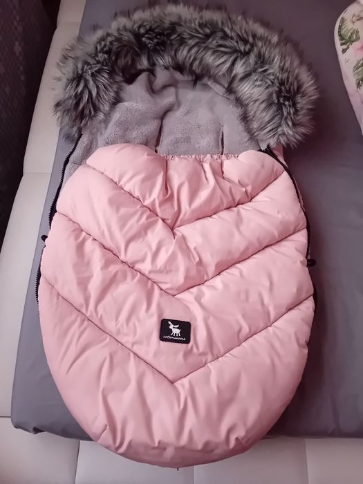 Śpiwór do wózka  dla dziewczynki