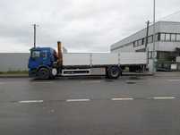 Volvo FE 280 / Manual / Grúa effer 115 remote / Euro 5 2009/Plataforma