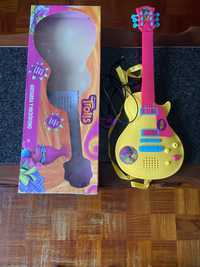 Guitarra e microfone