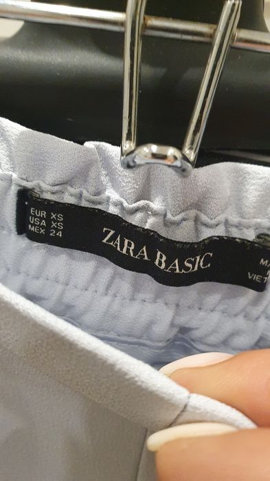 Calça azul claro Zara Basic