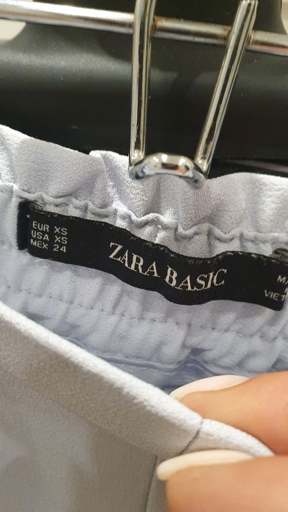 Calça azul claro Zara Basic