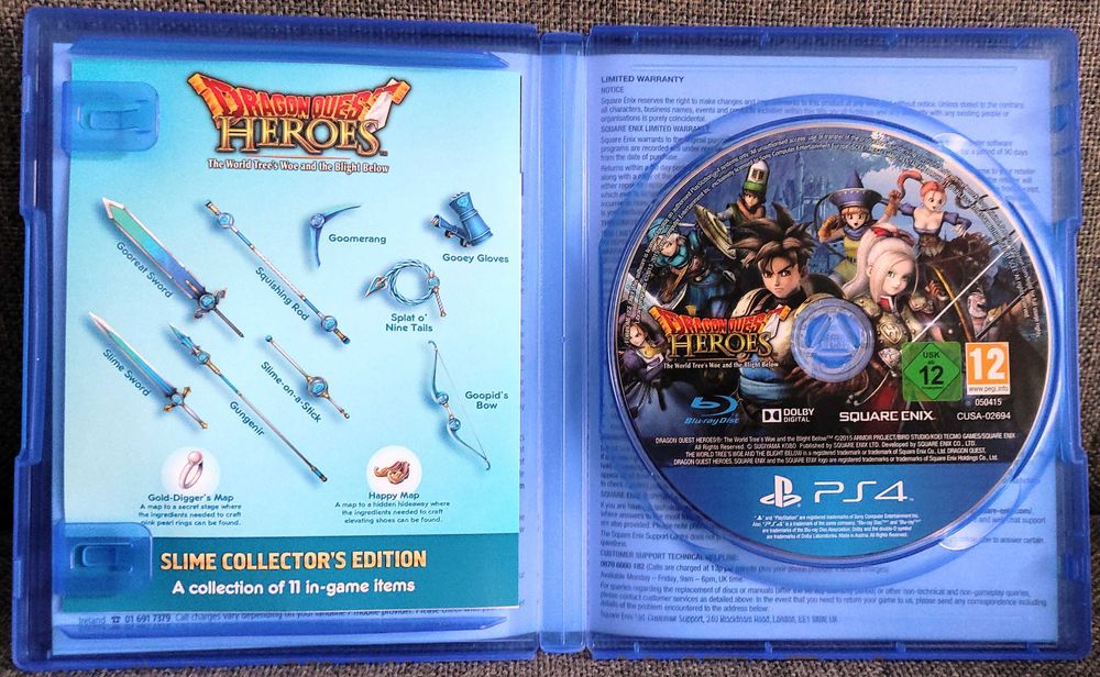 Dragon Quest Heroes Slime Collectors Edition Edycja Kolekcjonerska PS4