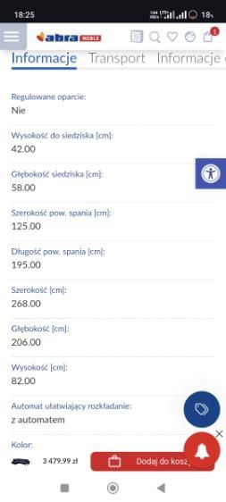 Sprzedam narożnik