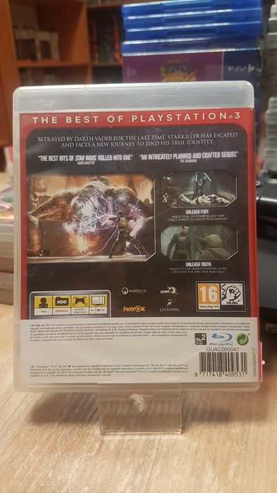 Star Wars: The Force Unleashed II PS3  Sklep Wysyłka Wymiana