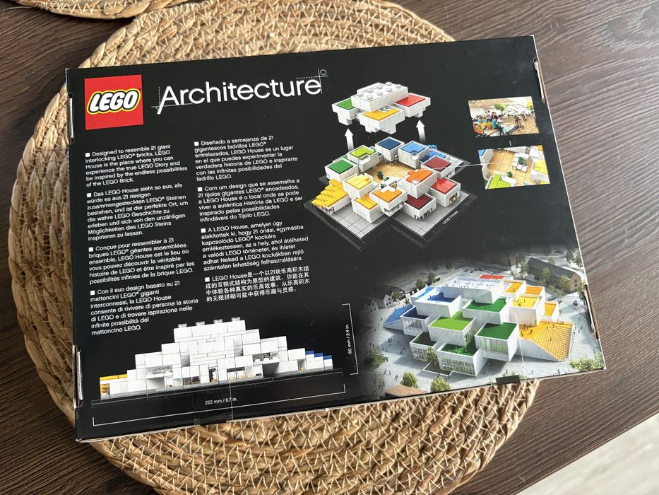 Nowy zaplombowany zestaw LEGO House Architecture 21037 unikat