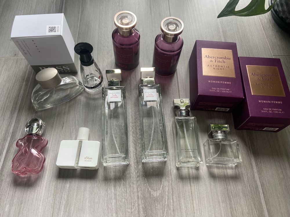 Flakony po perfumach klein boss ralf lauren tous