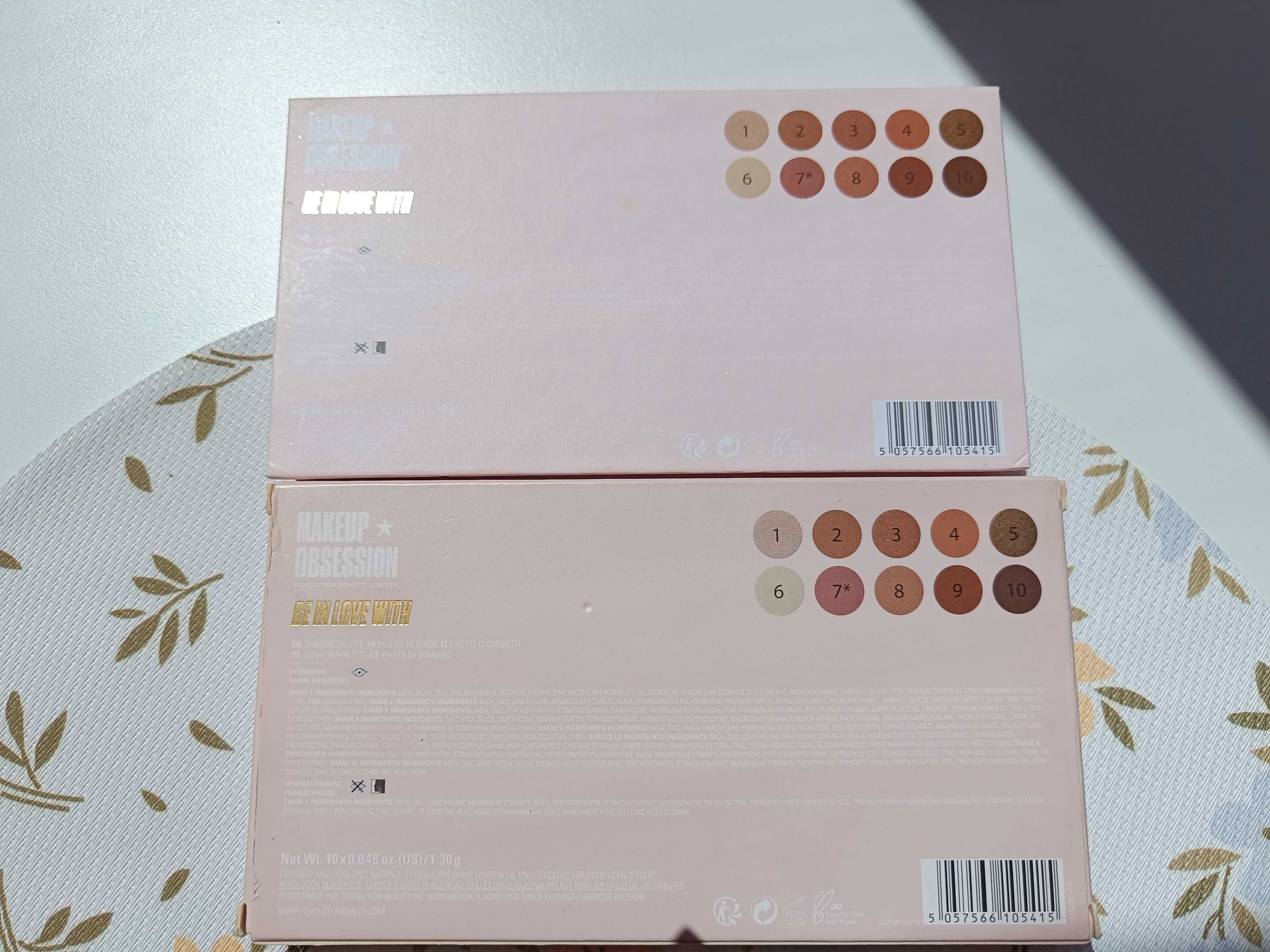 Paleta cieni Be in love with, Make up obsession