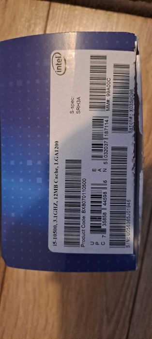 Płyta gł. ASUS Prime Z490M + 2x 16GB DDR4 HyperX + Intel Core i5 10500