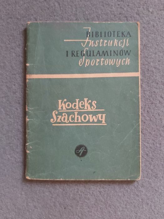 Kodeks Szachowy stara książka zasady gry w szachy