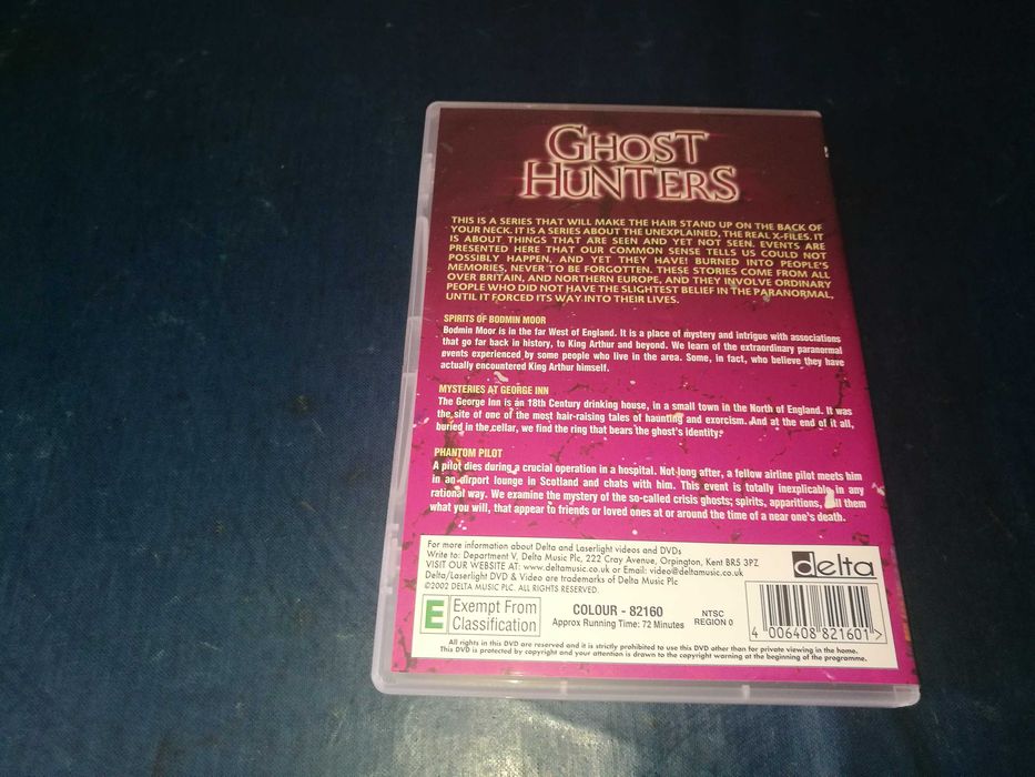 Ghost Hunters	DVD (áudio Inglês)
