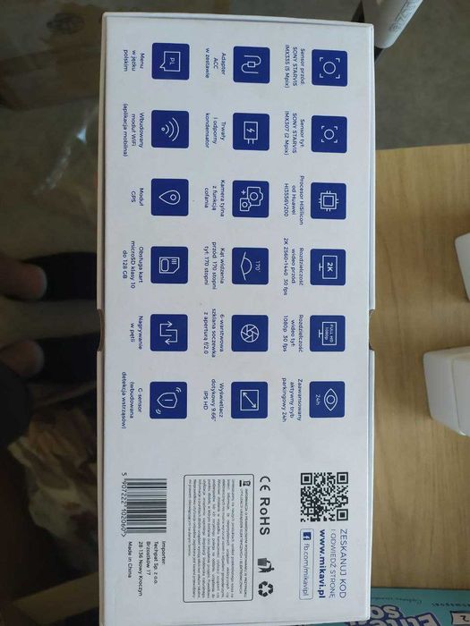 Автореєстратор дзеркало MIKAVI PQ5 DUAL 2K GPS задня камера парковка