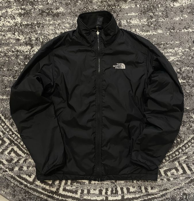 Микропуховик TNF куртка ветровка М розмір чорного кольору