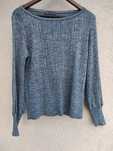 582. Piękny zielono-złoty sweter Marks & Spencer r. M/L r. 10/12 r. 38