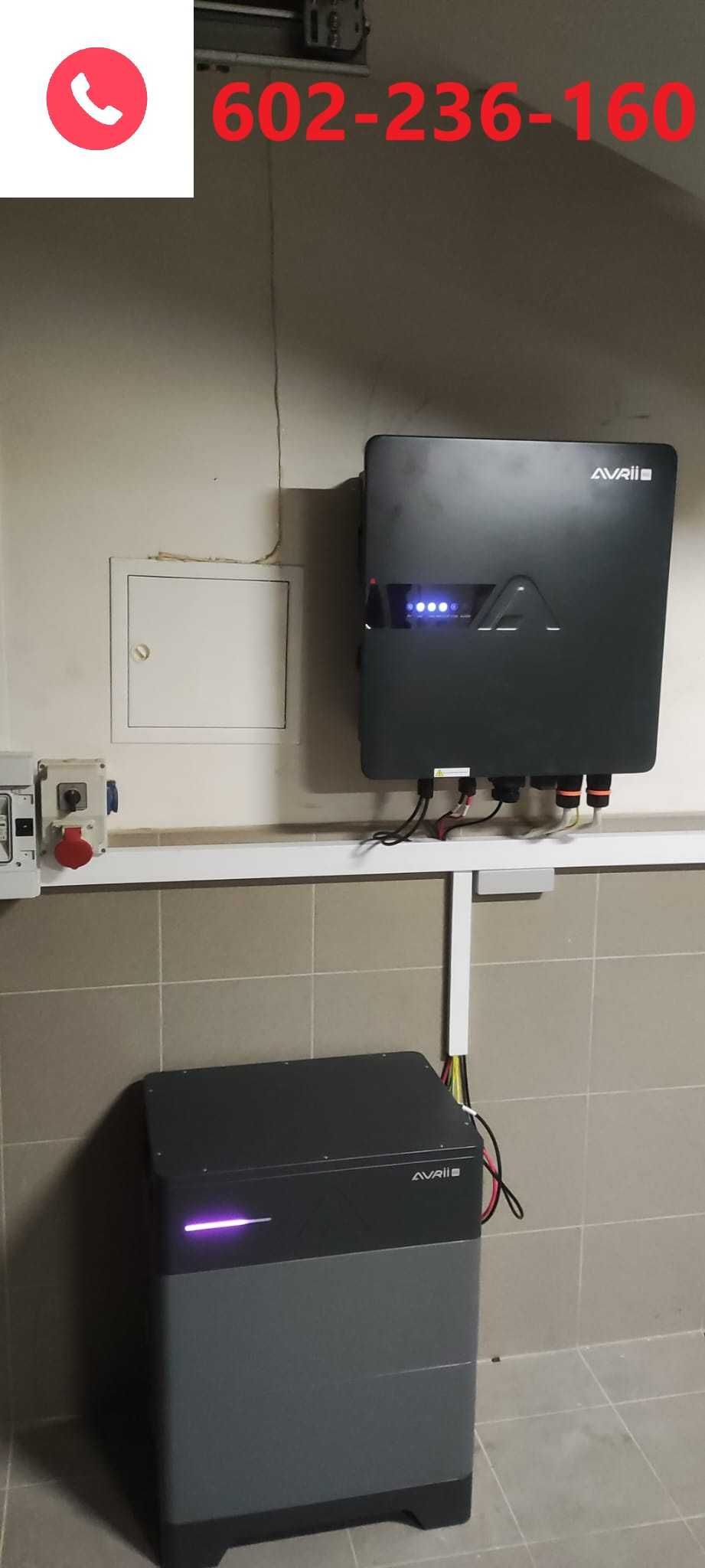 Instalacja fotowoltaiczna 5kw, magazyn energii , montaż , serwis