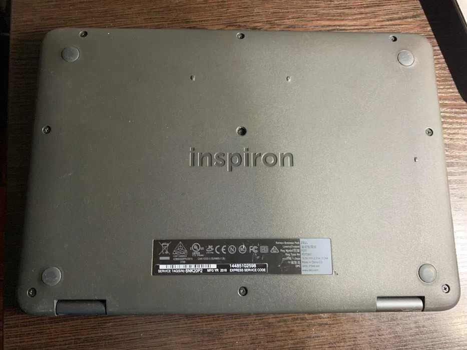 Ноутбук Dell Inspiron 3185 сенсорний 2в1 / 11,6" / 4 Гб / SSD 32/128Гб